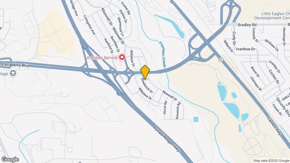 1515 Chadwick Dr Map and Location Details