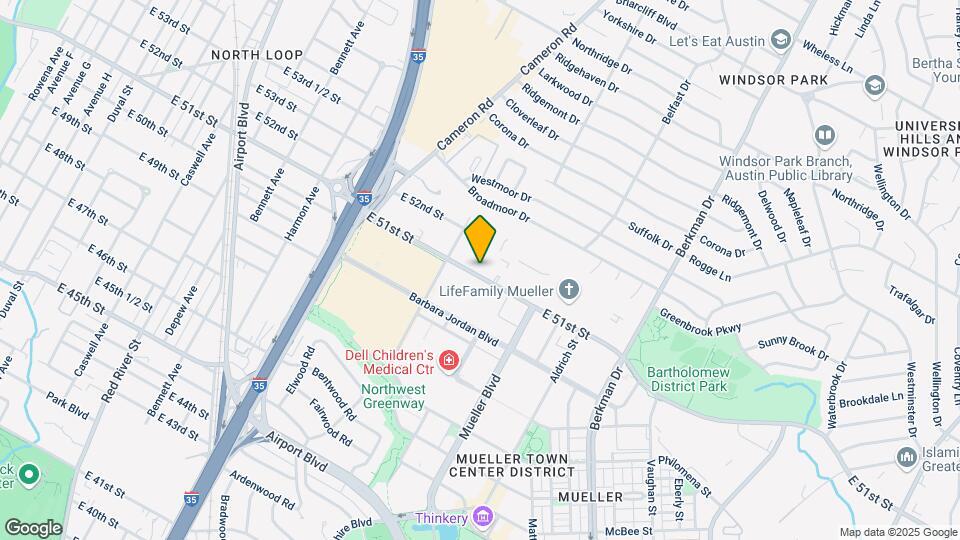1314 E 51st St Map and Location Details