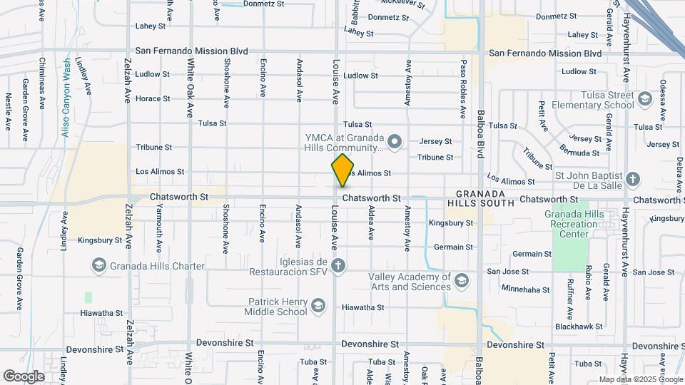 10700 Louise Ave Mapa y Detalles de la Ubicación