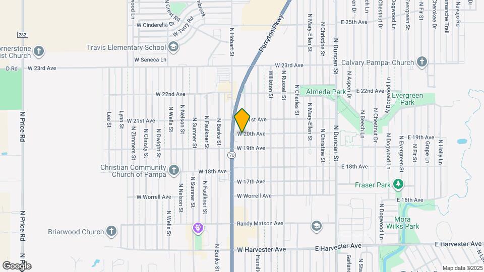 1919 Coffee St Map and Location Details