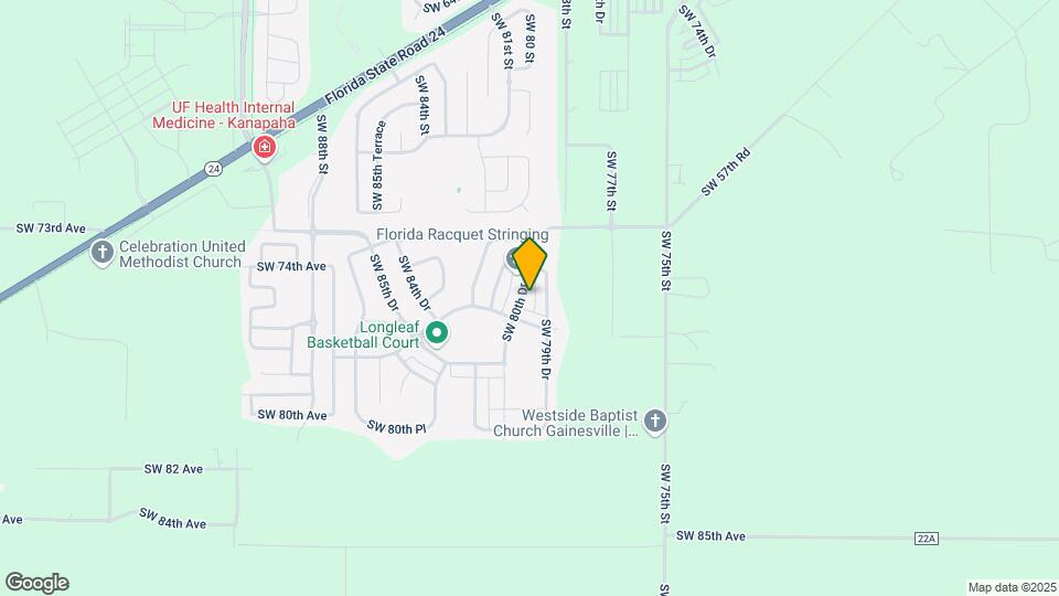 7557 SW 80th Dr Map and Location Details