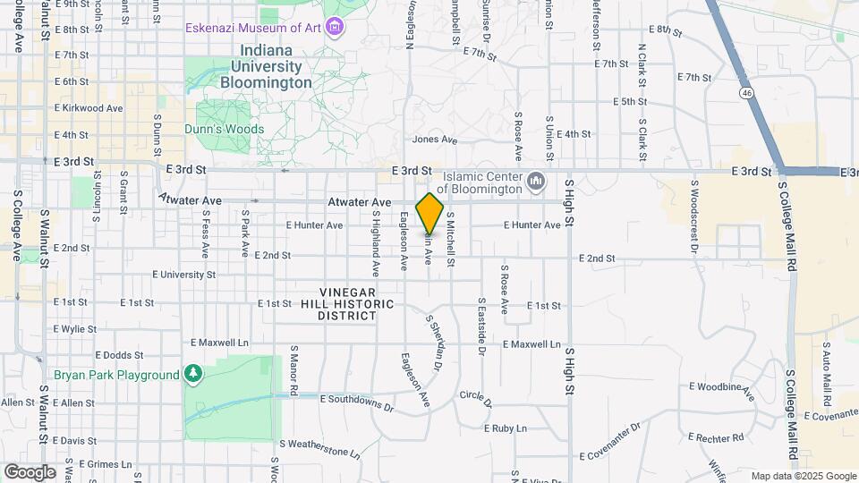 519 S Swain Ave Map and Location Details