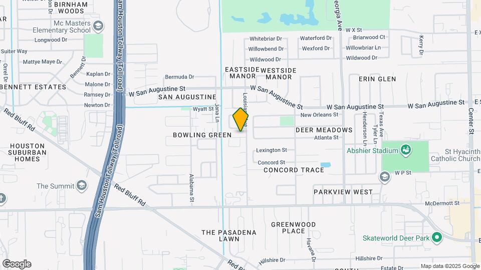 4347 Oak Ridge Dr Map and Location Details