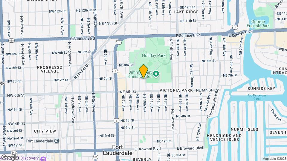 639 NE 10th Ave Map and Location Details