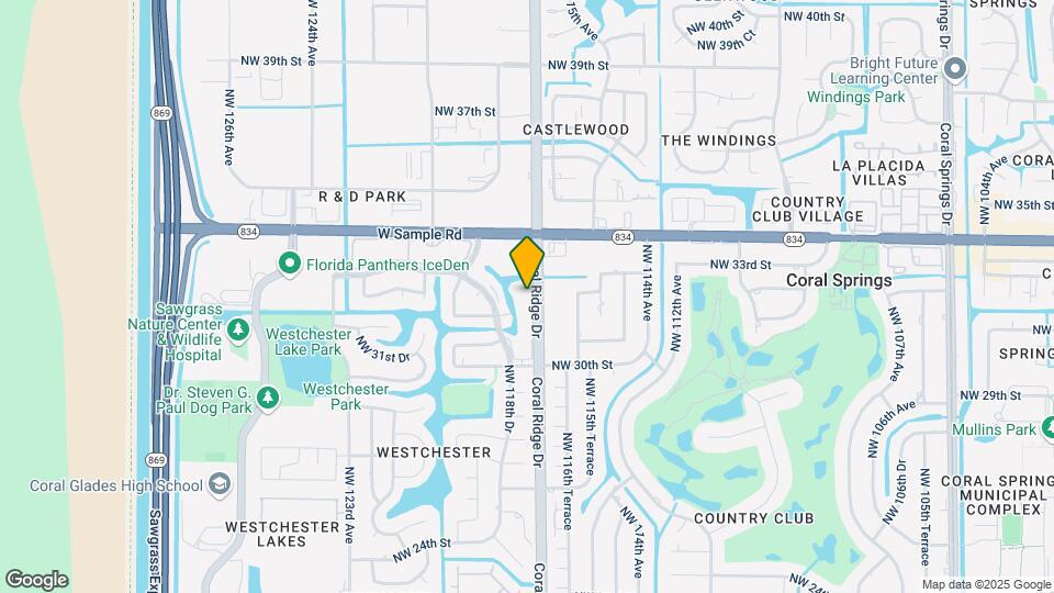 3272 Coral Ridge Dr Map and Location Details