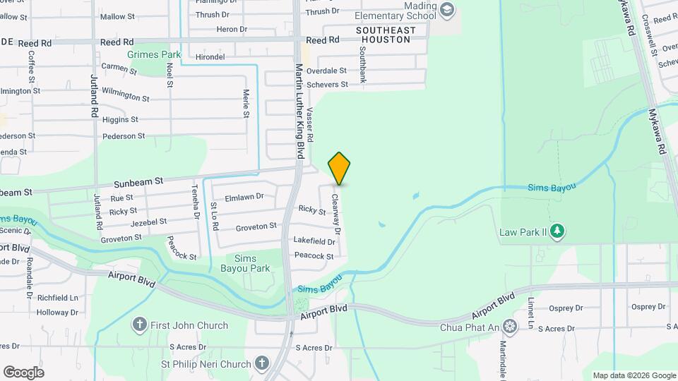 9211 Clearway Dr Map and Location Details