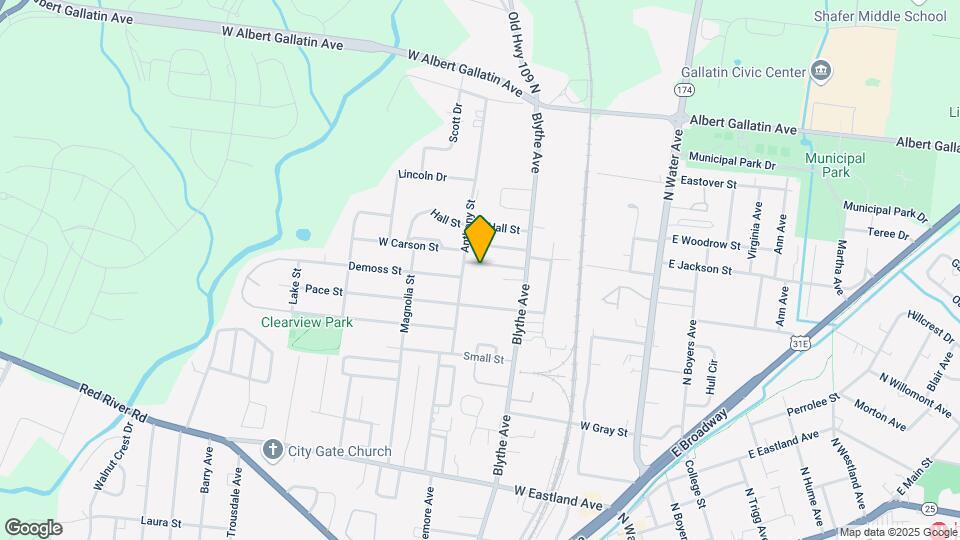 427 Demoss St Map and Location Details