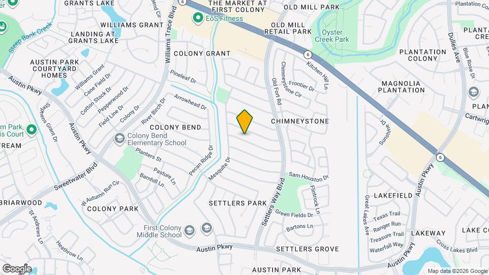 3023 Mosby Dr Map and Location Details