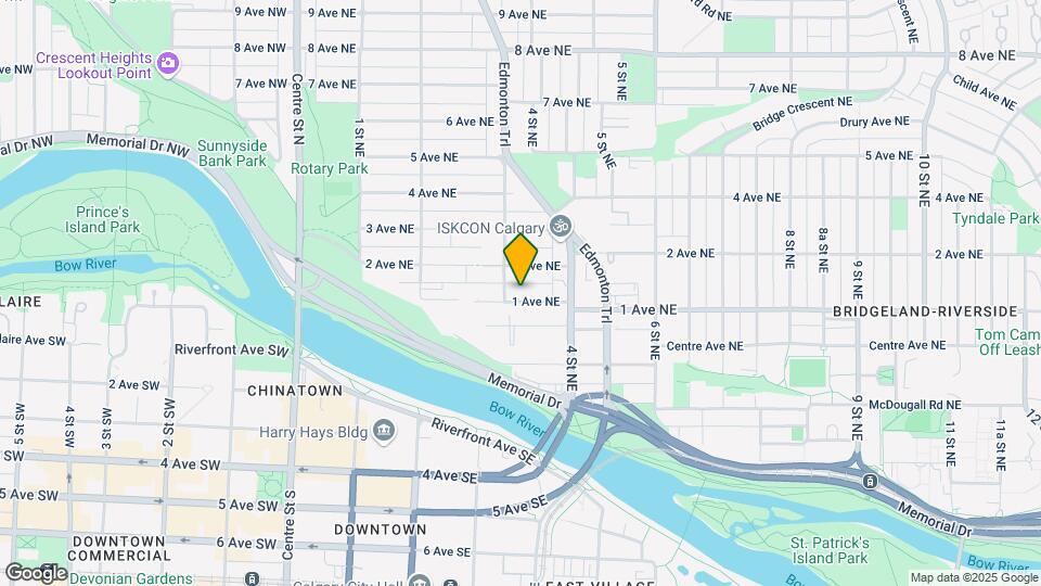 410 1st Ave NE Map and Location Details