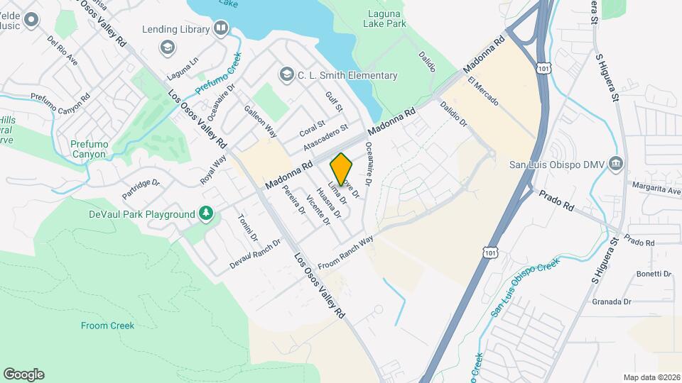 1802 Lima Dr Map and Location Details