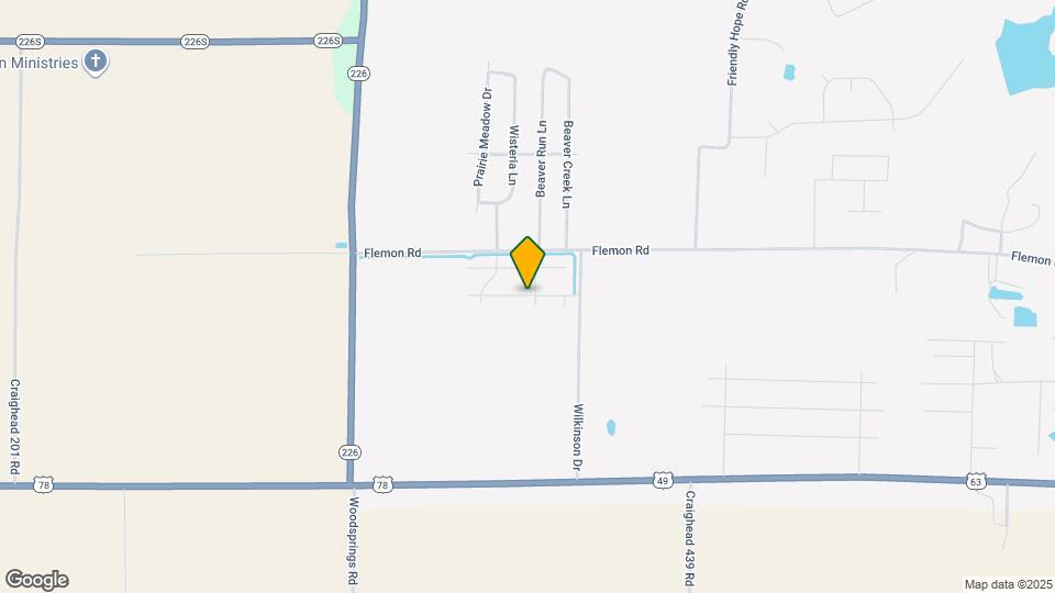 3631 Red Maple Wy Map and Location Details