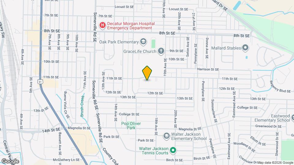 1619 11th St SE Map and Location Details