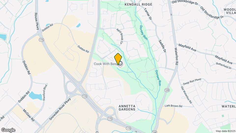 6390 Wind Rider Way Map and Location Details