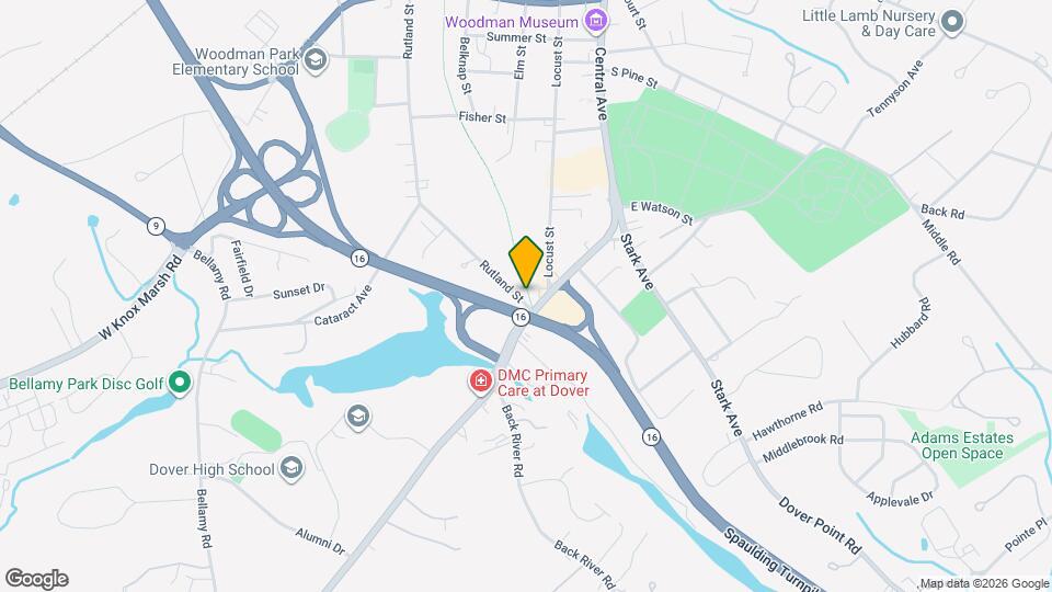 118 Rutland St Map and Location Details