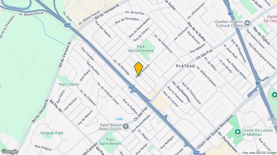 750 Des Mélèzes Rue Map and Location Details