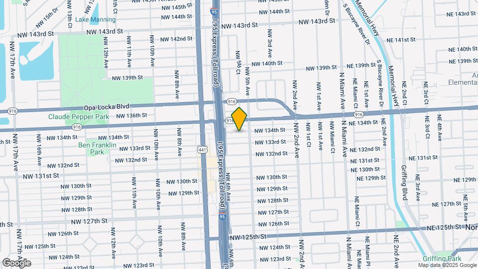 530 NW 134th St Map and Location Details