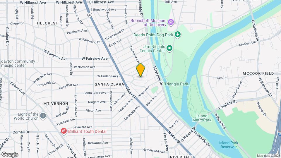 127 Iroquois Ave Mapa y Detalles de la Ubicación