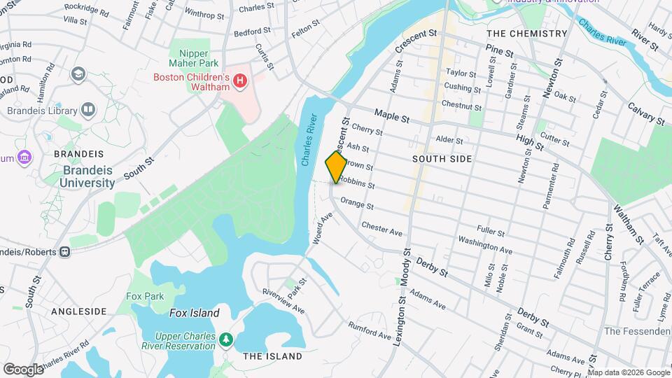 272 Crescent St, Unit 2 Map and Location Details