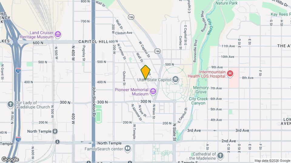 415 N Main St Map and Location Details