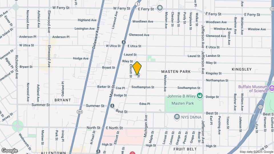 82 Northampton St Mapa y Detalles de la Ubicación