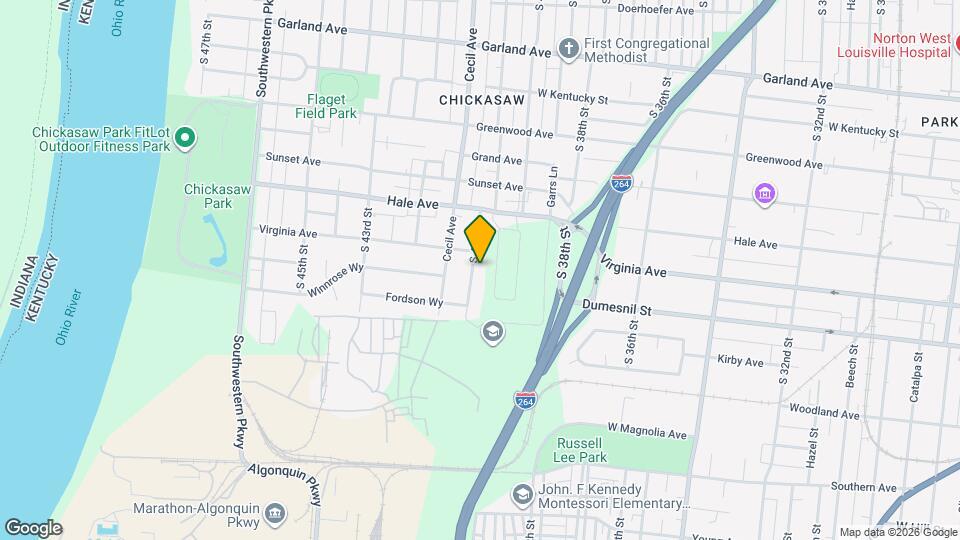1209 S 41st St Map and Location Details