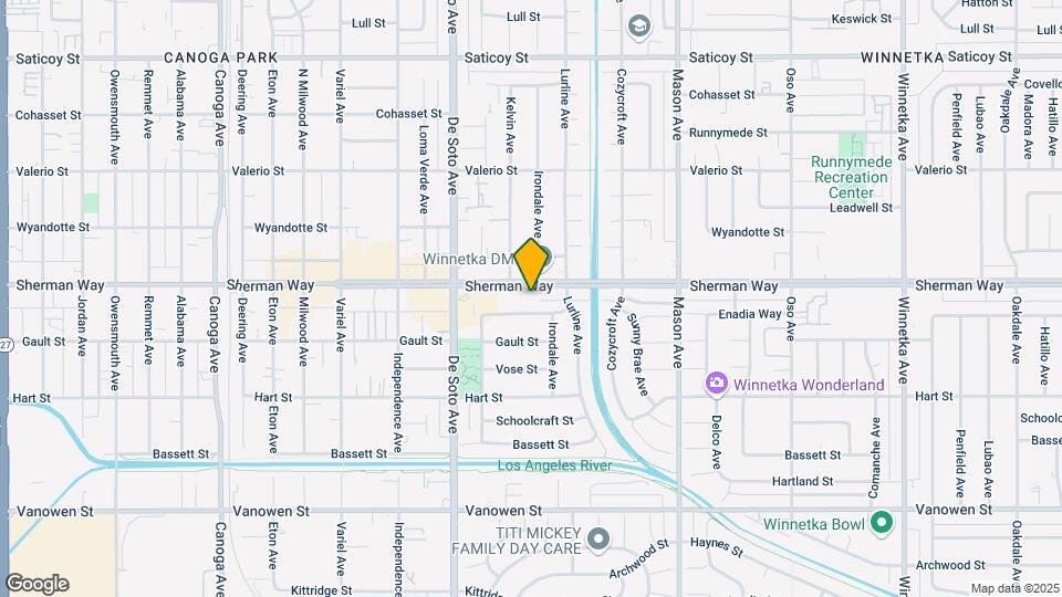 Winnetka Senior Apartments Map and Location Details