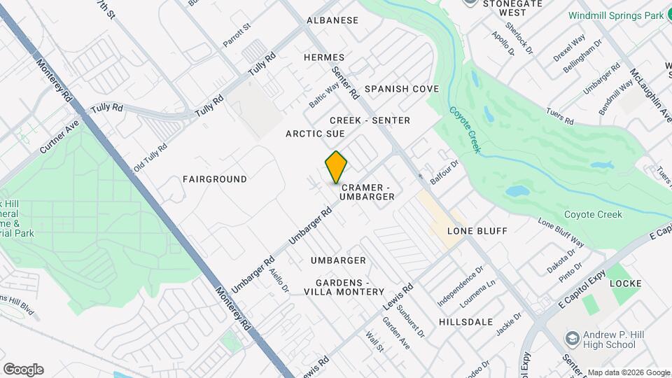 2691 Hutchings Dr Mapa y Detalles de la Ubicación