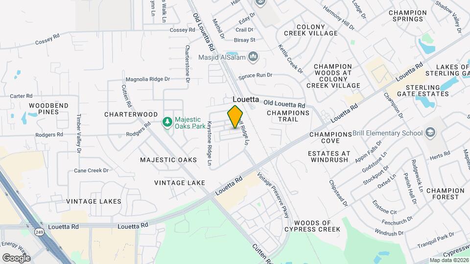 9135 Solvista Pass Ln Map and Location Details