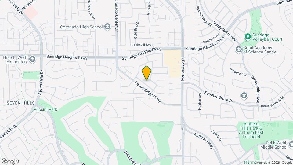 2736 Carolina Blue Ave Map and Location Details