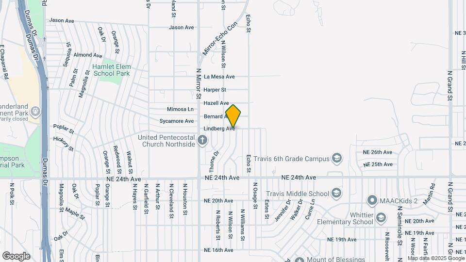 2523 N Wilson St Map and Location Details