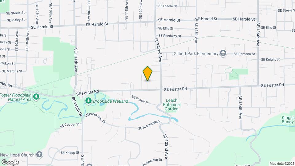 12031 SE Foster Rd Map and Location Details
