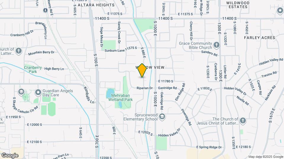 11770 S Dry Creek Rd, Unit Basement Map and Location Details
