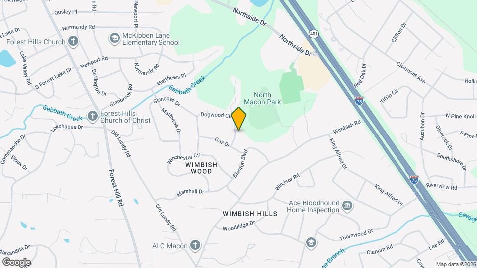 942 Dogwood Cir Map and Location Details