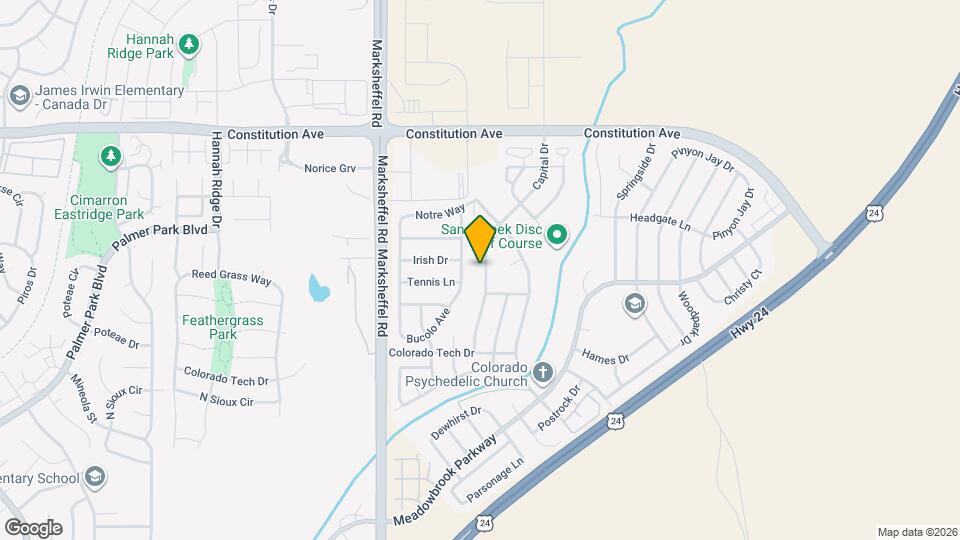 2030 Capital Dr Map and Location Details