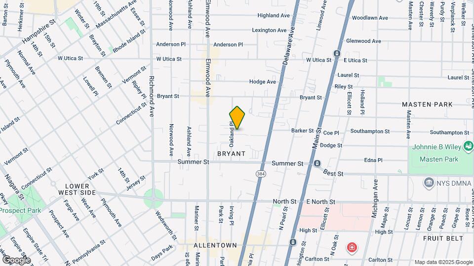 63 Oakland Pl Map and Location Details