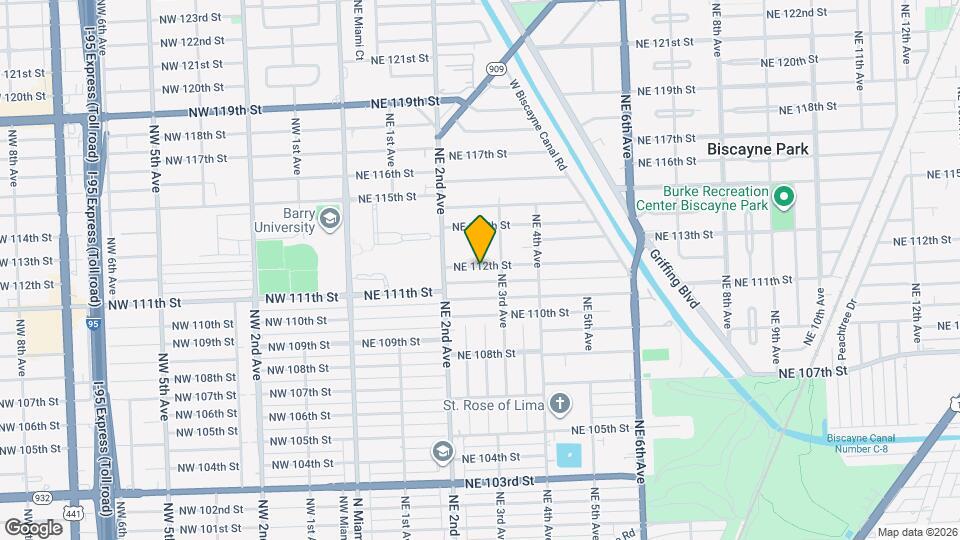 268 NE 112th St Map and Location Details