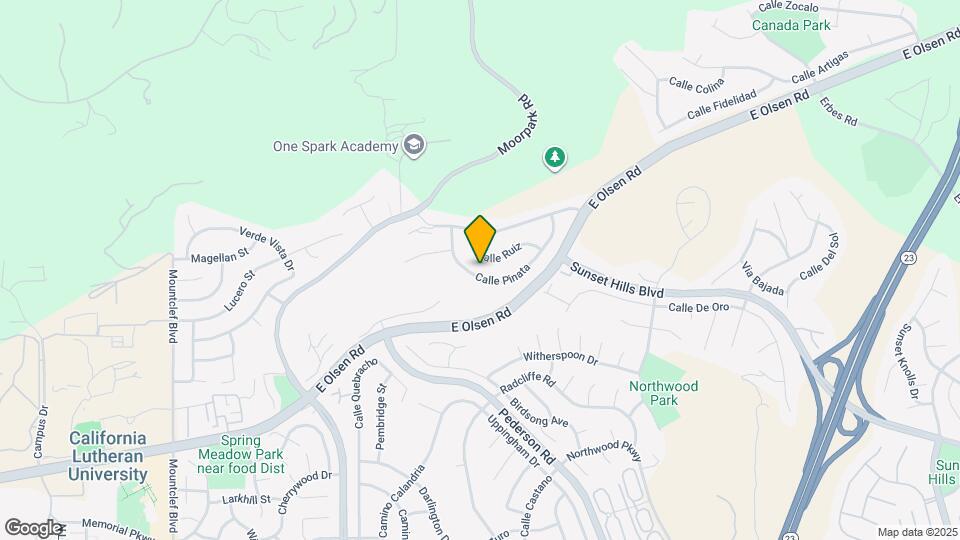 893 Calle Pinata Mapa y Detalles de la Ubicación