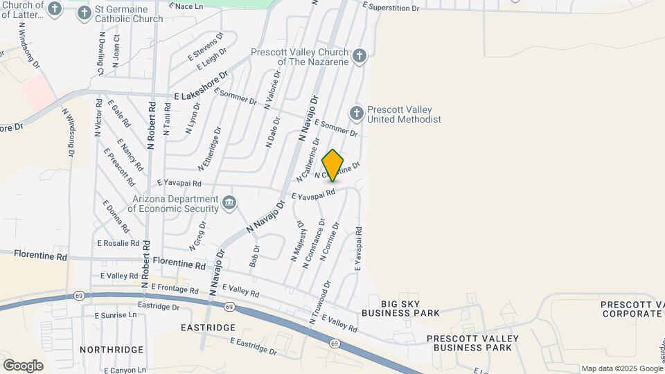 8860 E Yavapai Rd Map and Location Details