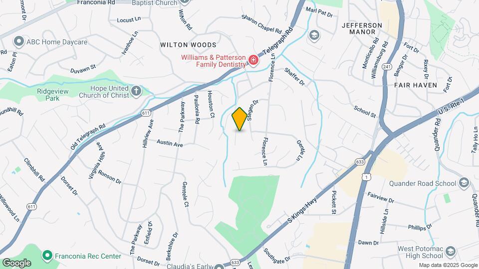 6123 Beech Tree Dr Map and Location Details