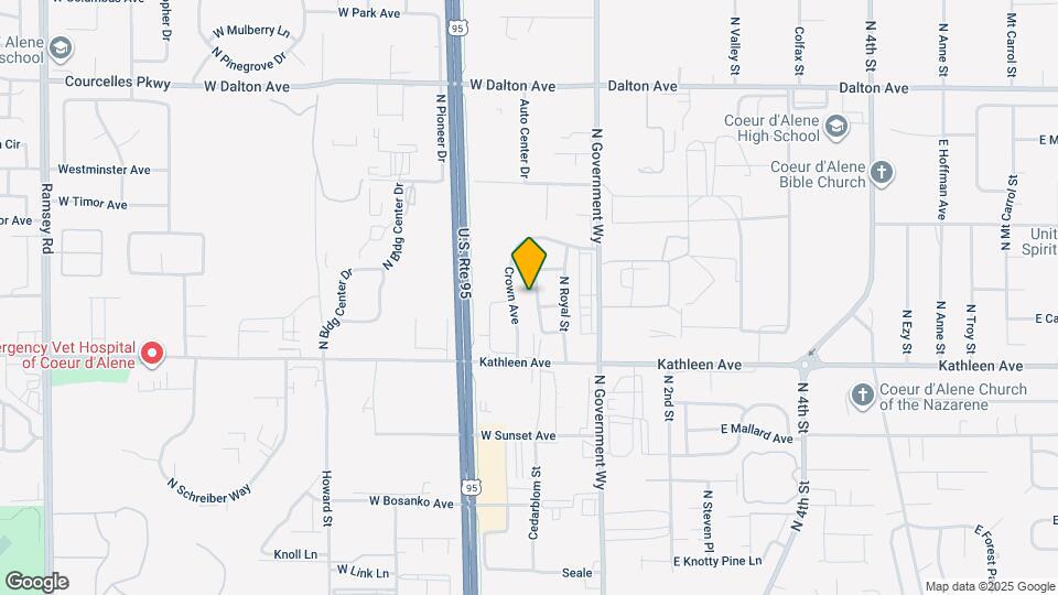 4300 Crown Ave #4, Unit #4 Map and Location Details