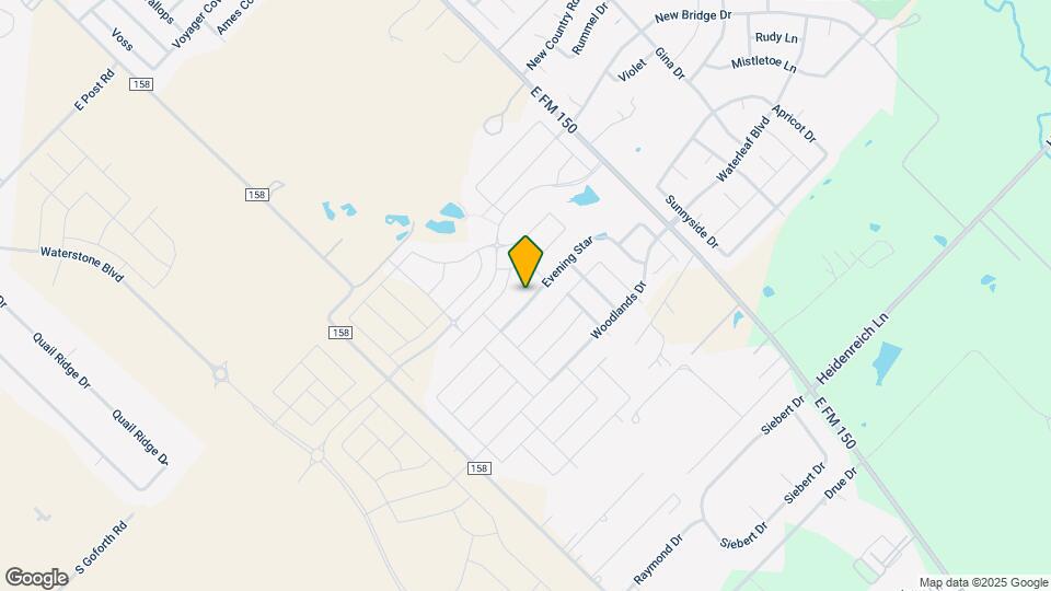 440 Evening Star Map and Location Details