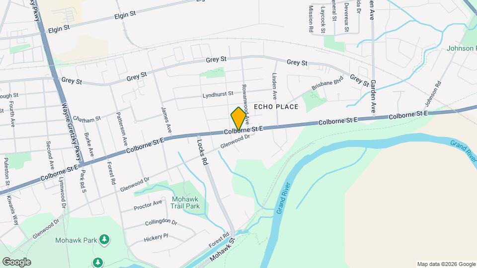 845 Colborne St E Map and Location Details