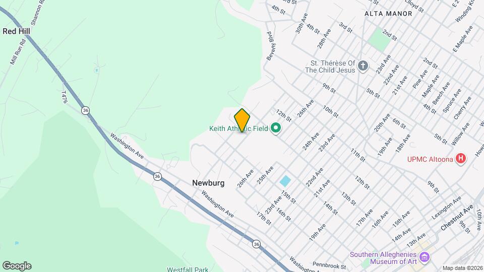 2805 14th St Map and Location Details