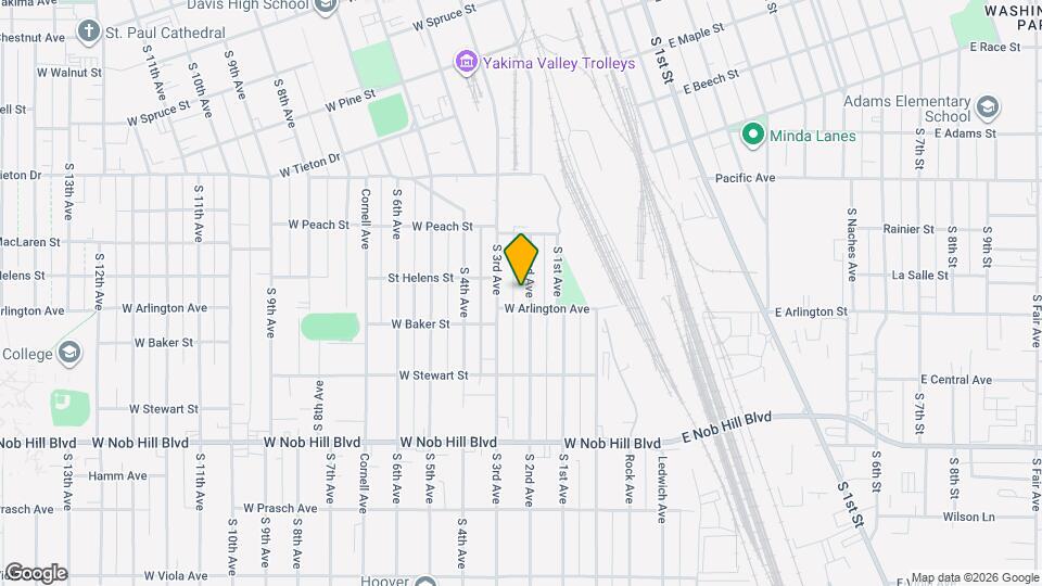 808 S 2nd Ave Map and Location Details