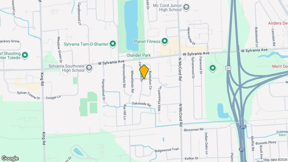 3842 Farmbrook Dr Mapa y Detalles de la Ubicación