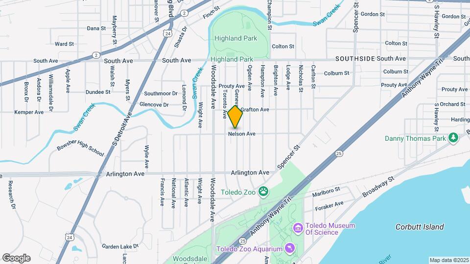 750 Geneva Ave Map and Location Details