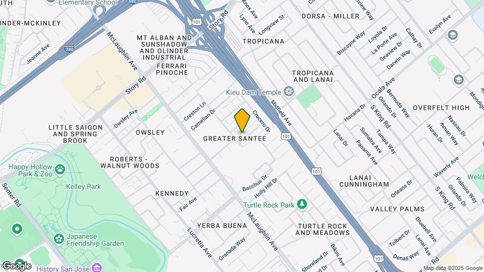 1369 Dubert Ln Map and Location Details
