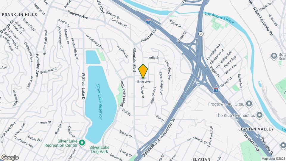 2420 Teviot St Map and Location Details