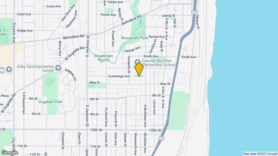 519 Cummings Ave Map and Location Details