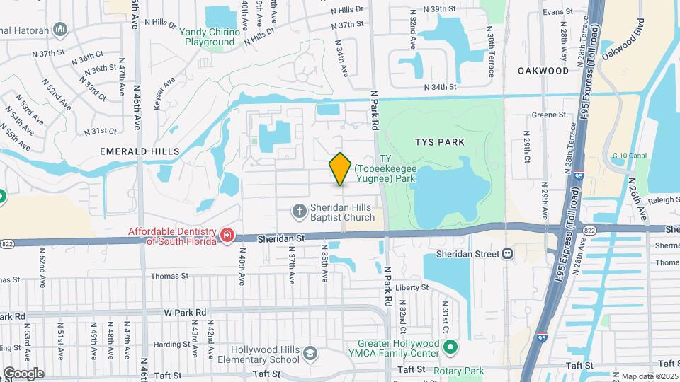 2750 N 34th Ave Map and Location Details